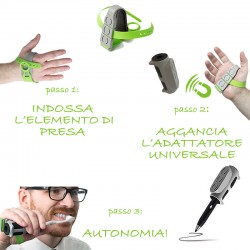 ELEMENTO DI PRESA + ADATTATORE UNIVERSALE